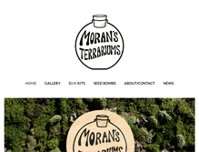 Tablet Screenshot of moransterrariums.com